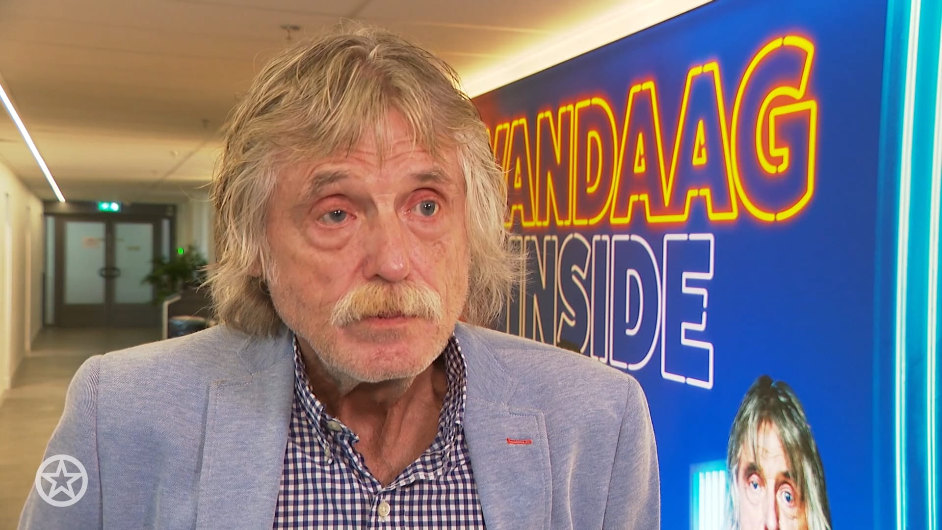 Johan Derksen vertelt wie er woensdag aan tafel zit bij Vandaag Inside