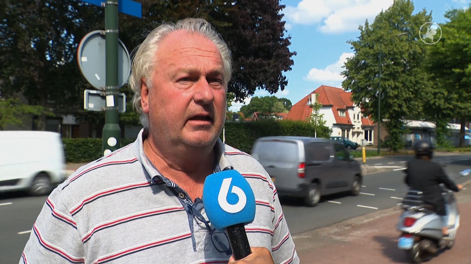 Omwonenden waarschuwen voor gevaarlijke weg Geldrop, gemeente ziet geen probleem