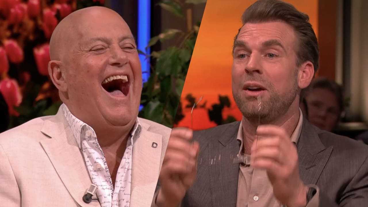 Rutger grapt over zijn bril: 'Ik zie er beter door, dus ik zet 'm ook weer af!'