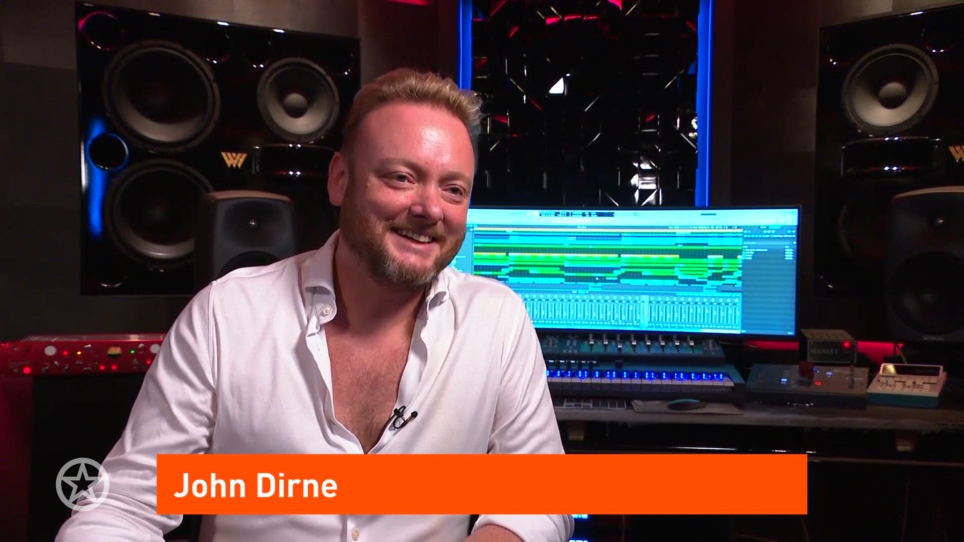 John Dirne over de muziek voor onder andere De Toppers, Gerard Joling en Mart Hoogkamer