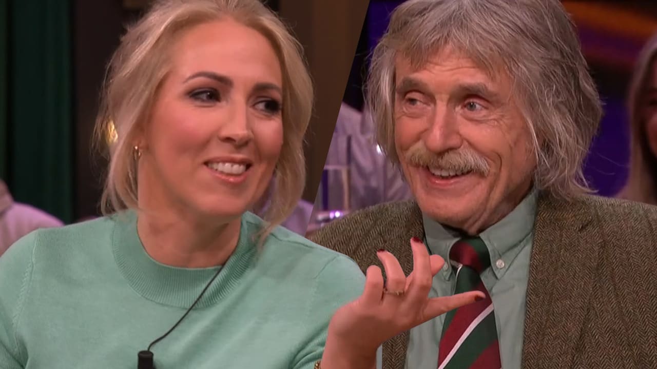 Lilian Marijnissen reageert gevat op grap Johan: 'Dat heb ik vanavond wel gezien!'