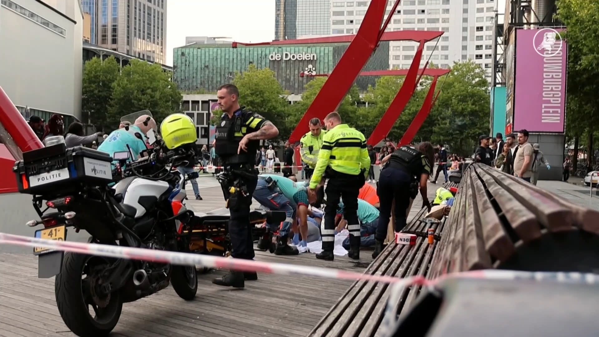 Persoon ernstig gewond geraakt bij schietpartij centrum Rotterdam