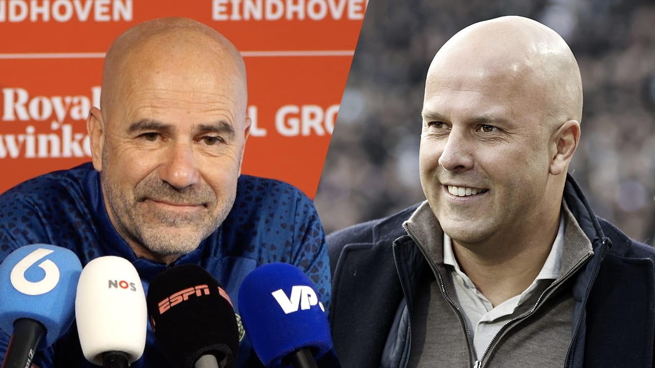 Bosz niet jaloers op Slot: ‘Laat mij maar lekker hier zitten, prima!’