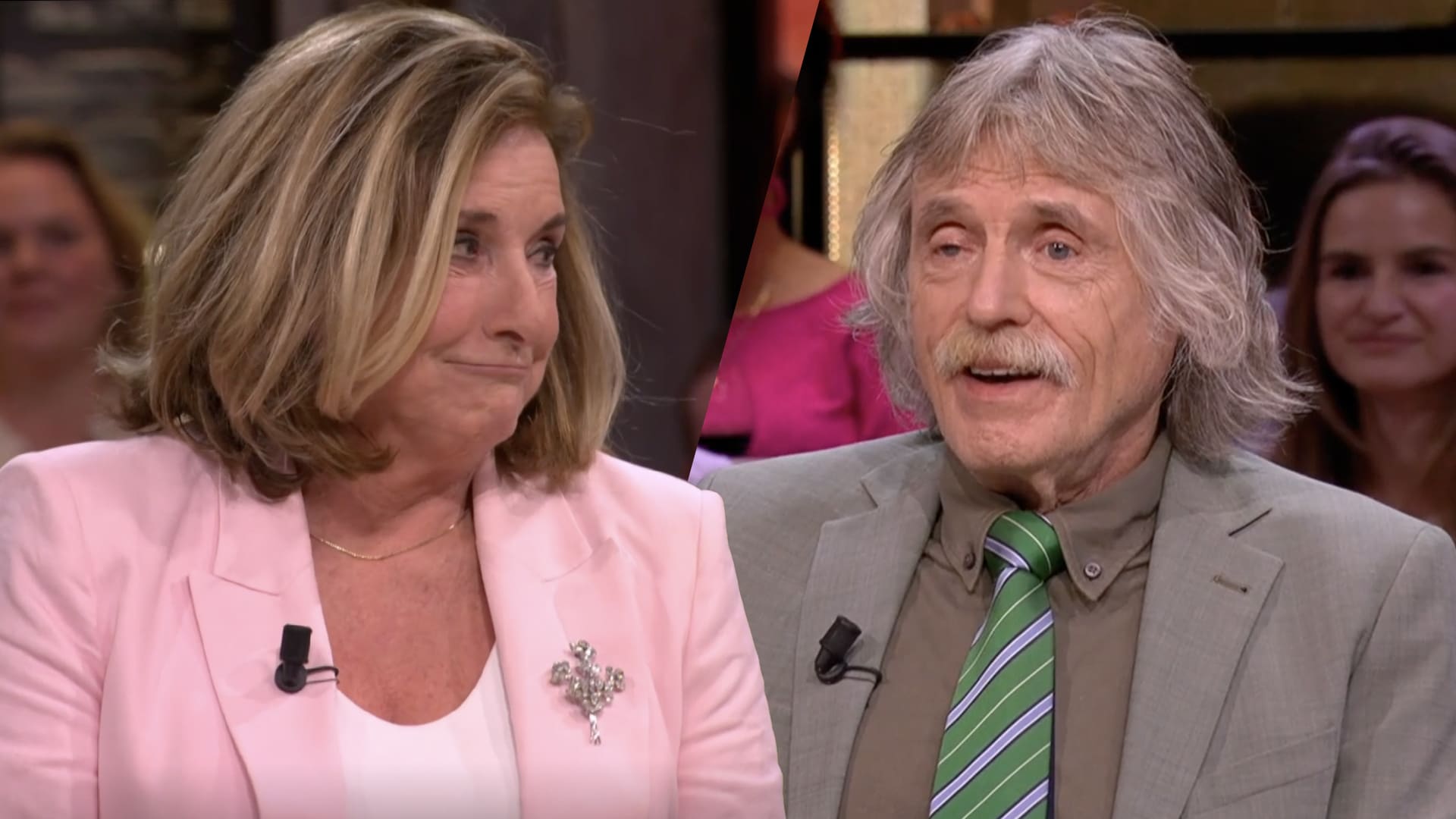 Catherine Keyl reageert met héérlijke zelfspot op kritiek van Johan Derksen