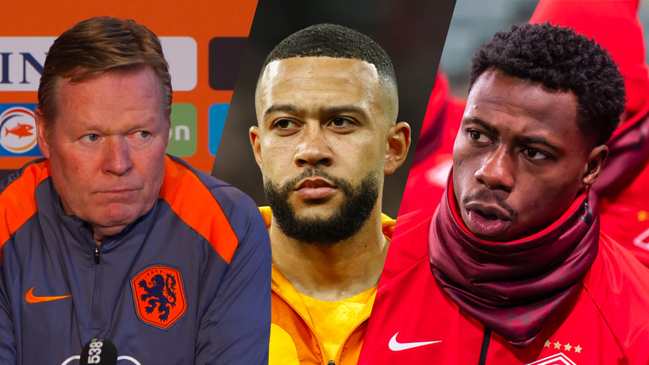Koeman vindt steun Depay voor Promes niet handig: ‘Zou het zelf niet doen’