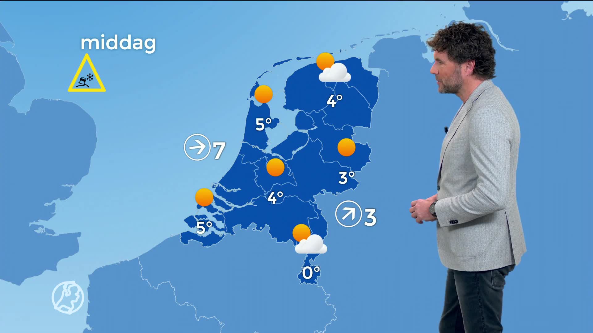 Sneeuw maakt later plaats voor zon