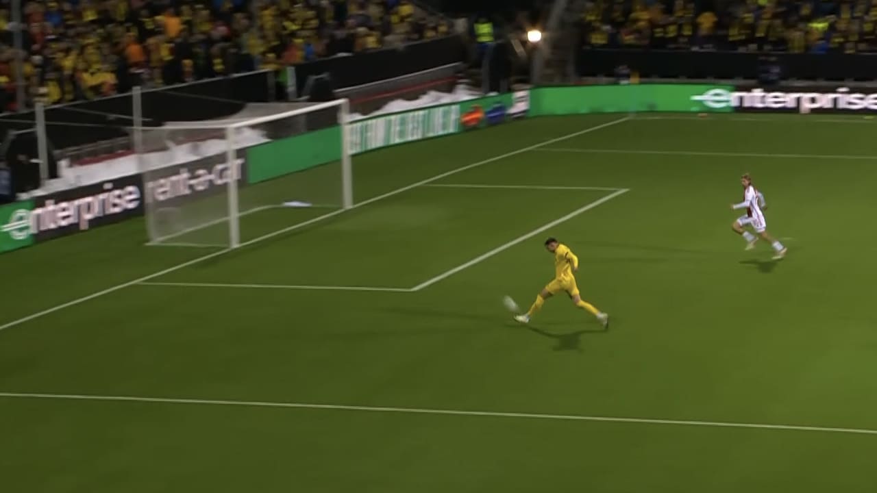 KANS: Zugelj (Bodø/Glimt) mist voor open doel