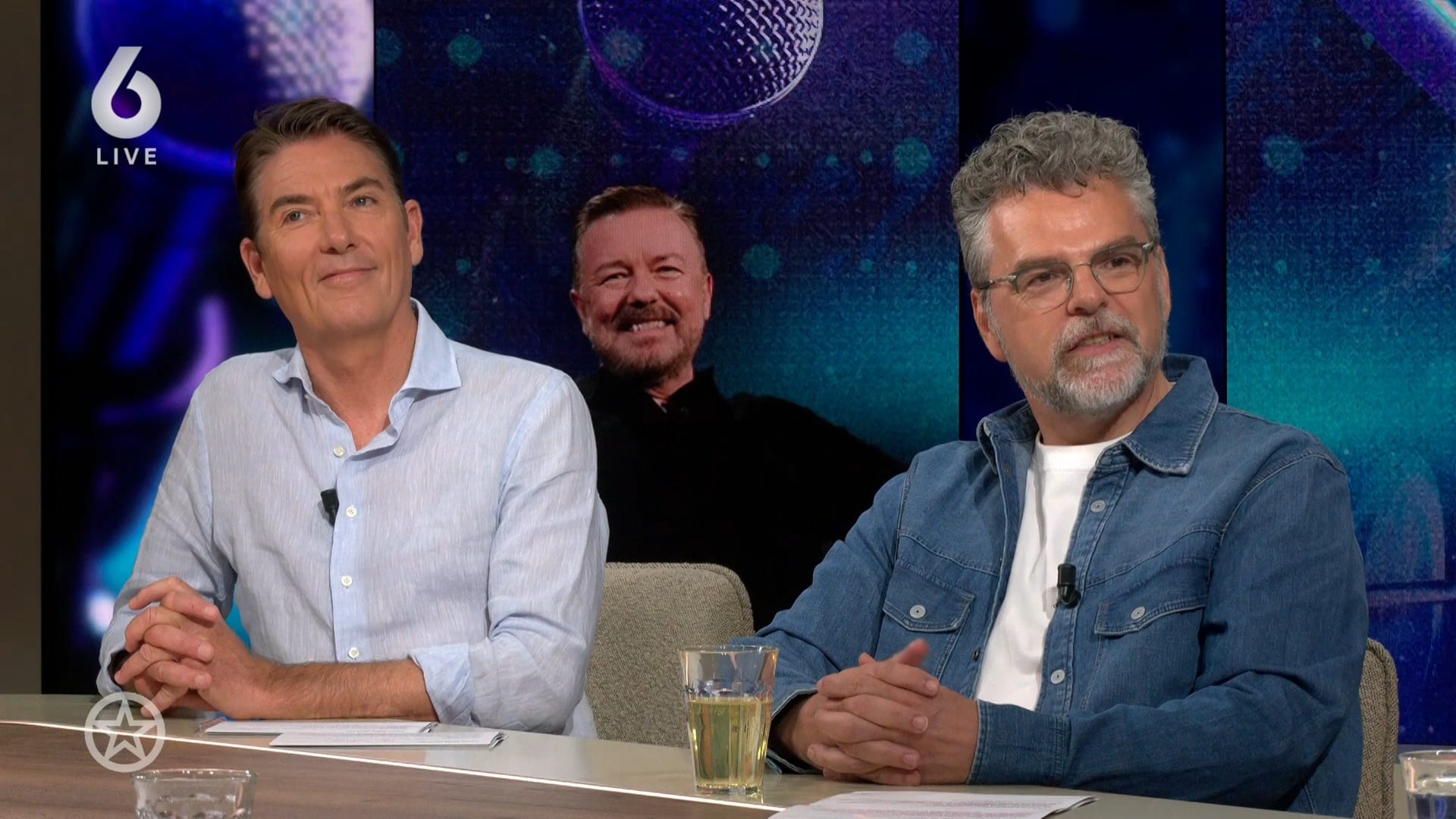Ricky Gervais in Amterdam voor voorstellingen