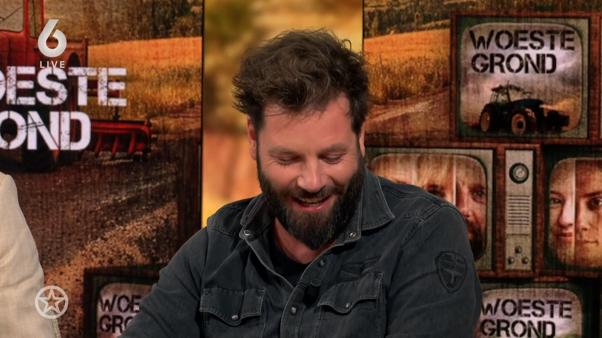 Hendrik Jan Bökkers vertelt in de studio over Woeste Grond
