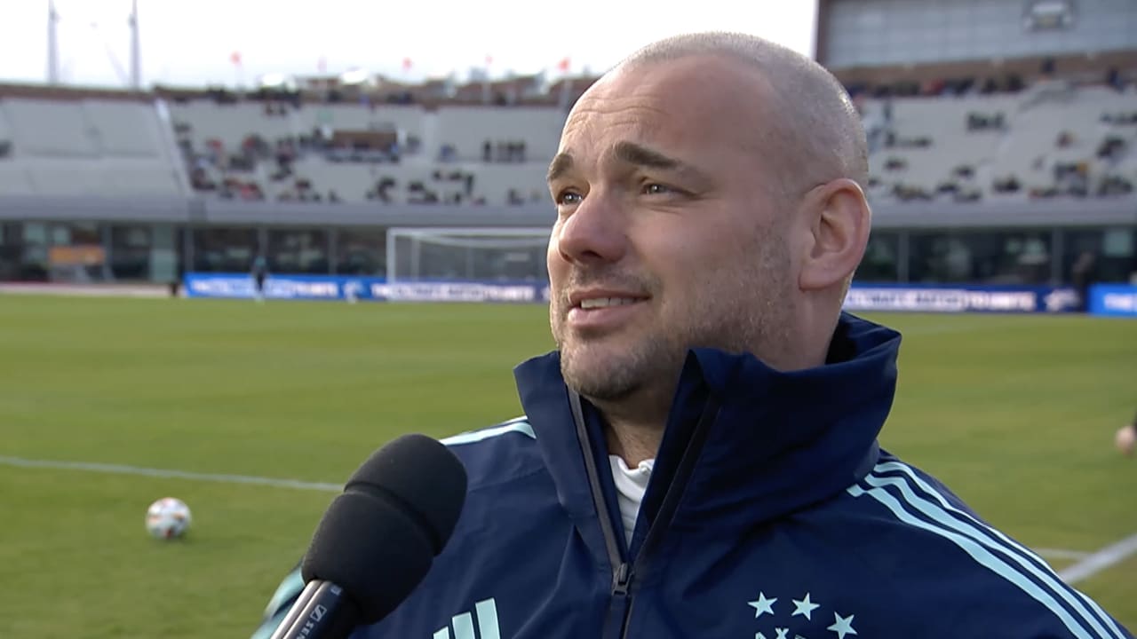 Wesley Sneijder niet helemaal in topvorm: 'Dat is een probleem'