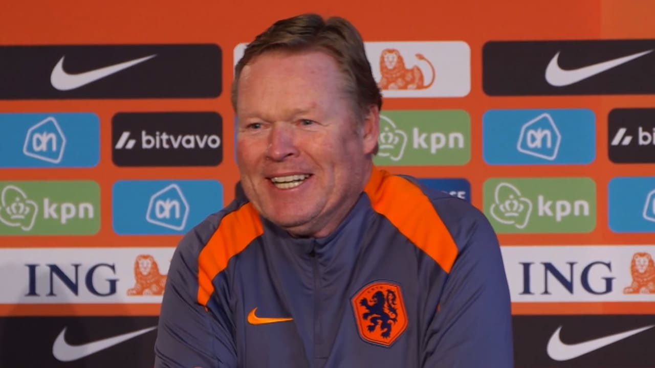 Koeman ontving cadeau van Oranje-selectie: ’Ze weten dat ik daarvan hou’