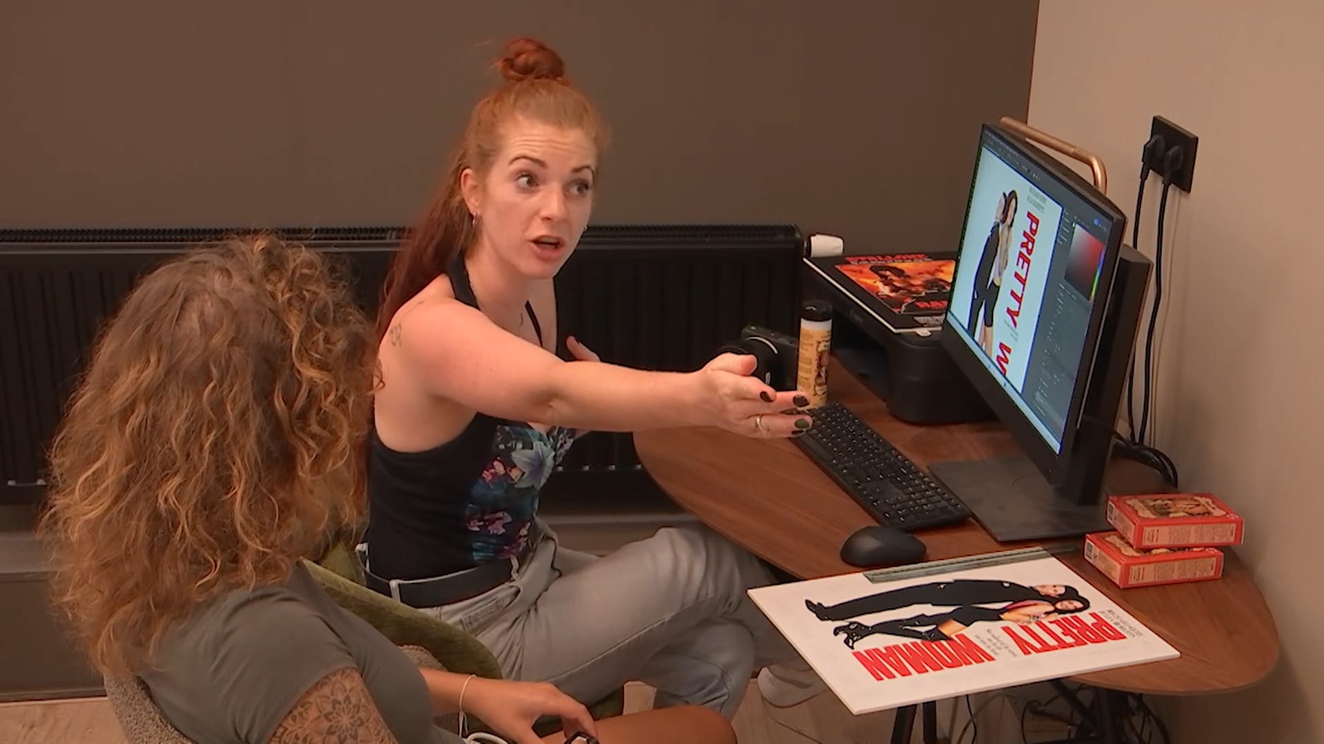 Maudy stroomt over!