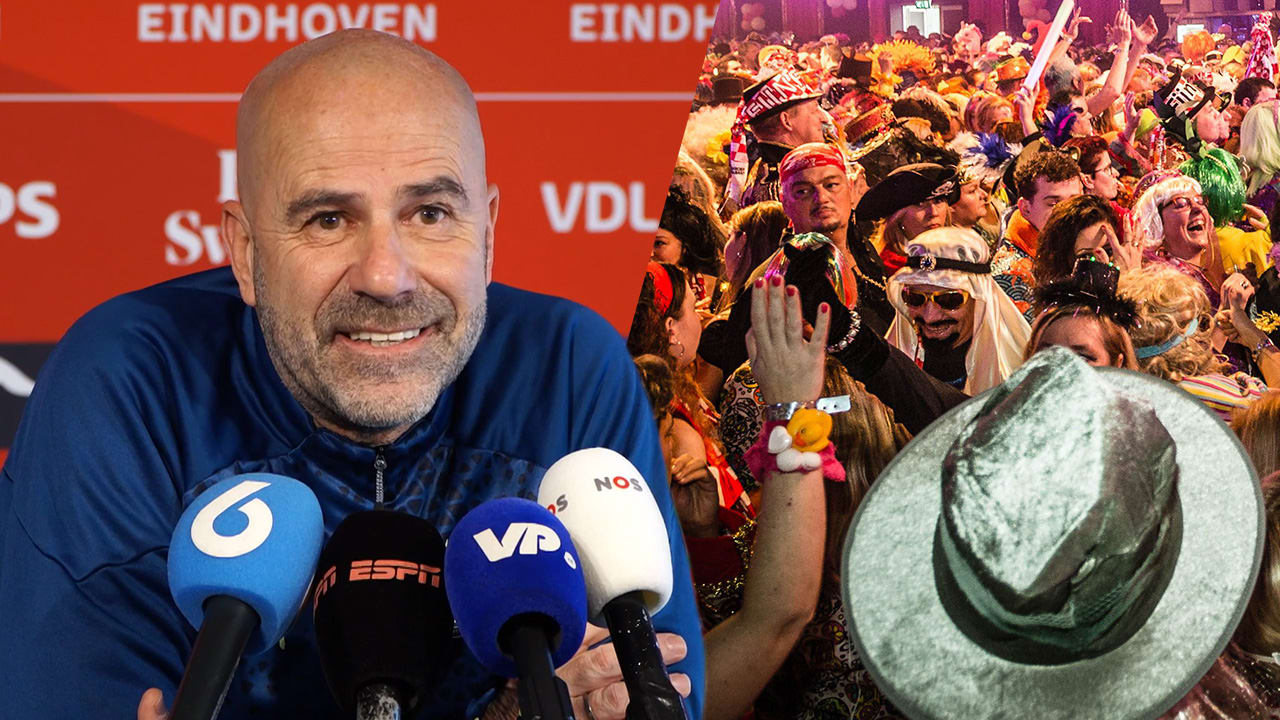 Peter Bosz bespreekt carnavalsplanning: ‘Ze hebben tegen mij gezegd: Eindhoven de gekste!’