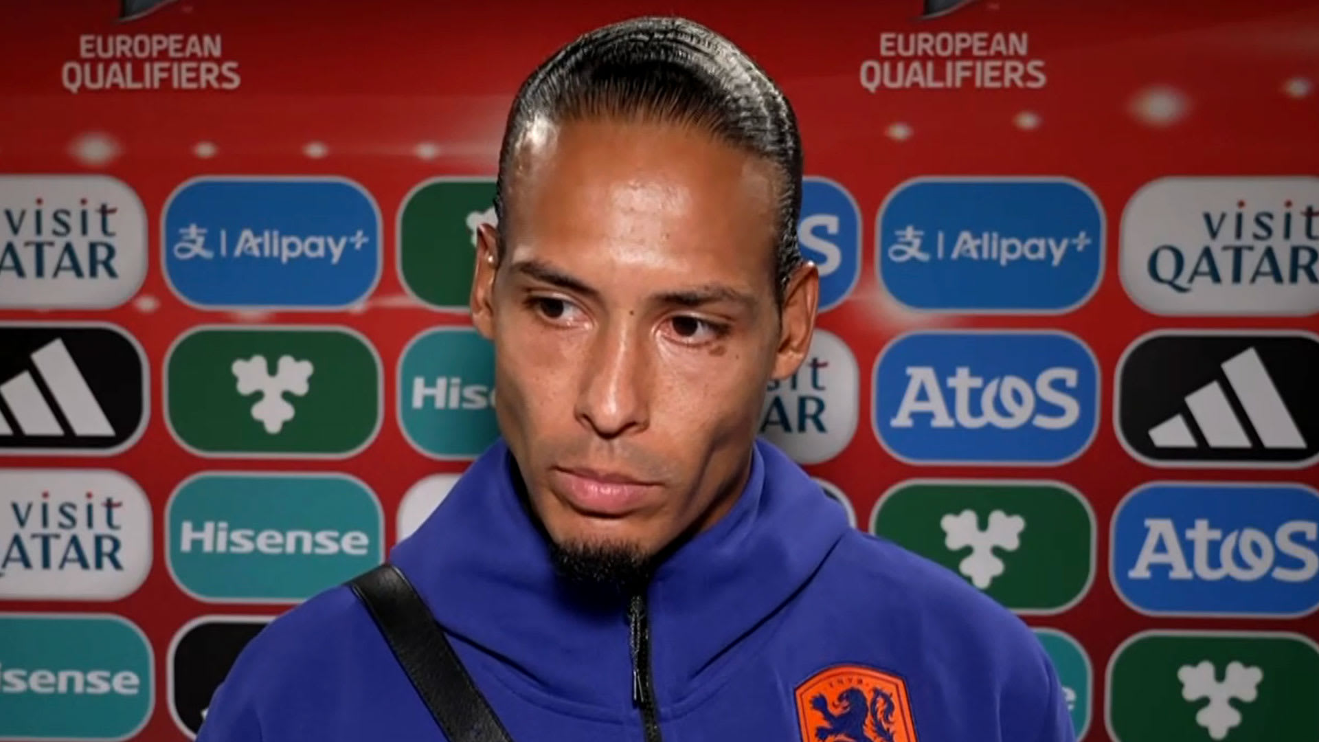 Van Dijk over nipte zege van Oranje tegen Litouwen: 'Veel werk aan de winkel'