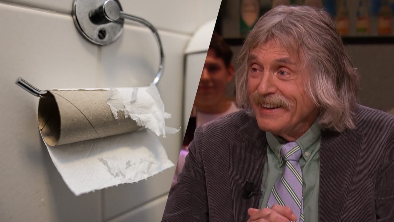 Johan doet serieuze analyse van toiletpapier: 'Er zit heel erg verschil in de zachtheid'