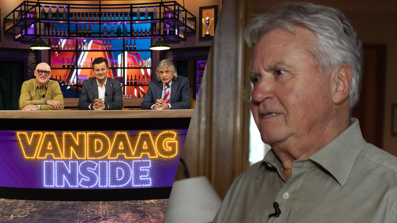Hoe kijkt Guus Hiddink naar Johan en René in Vandaag Inside?