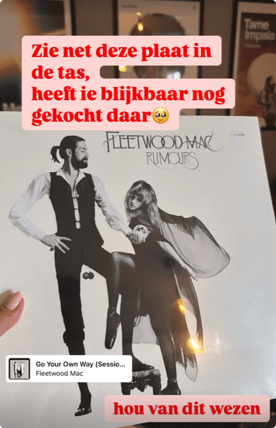 Bron: Instagram story Chantal Janzen.