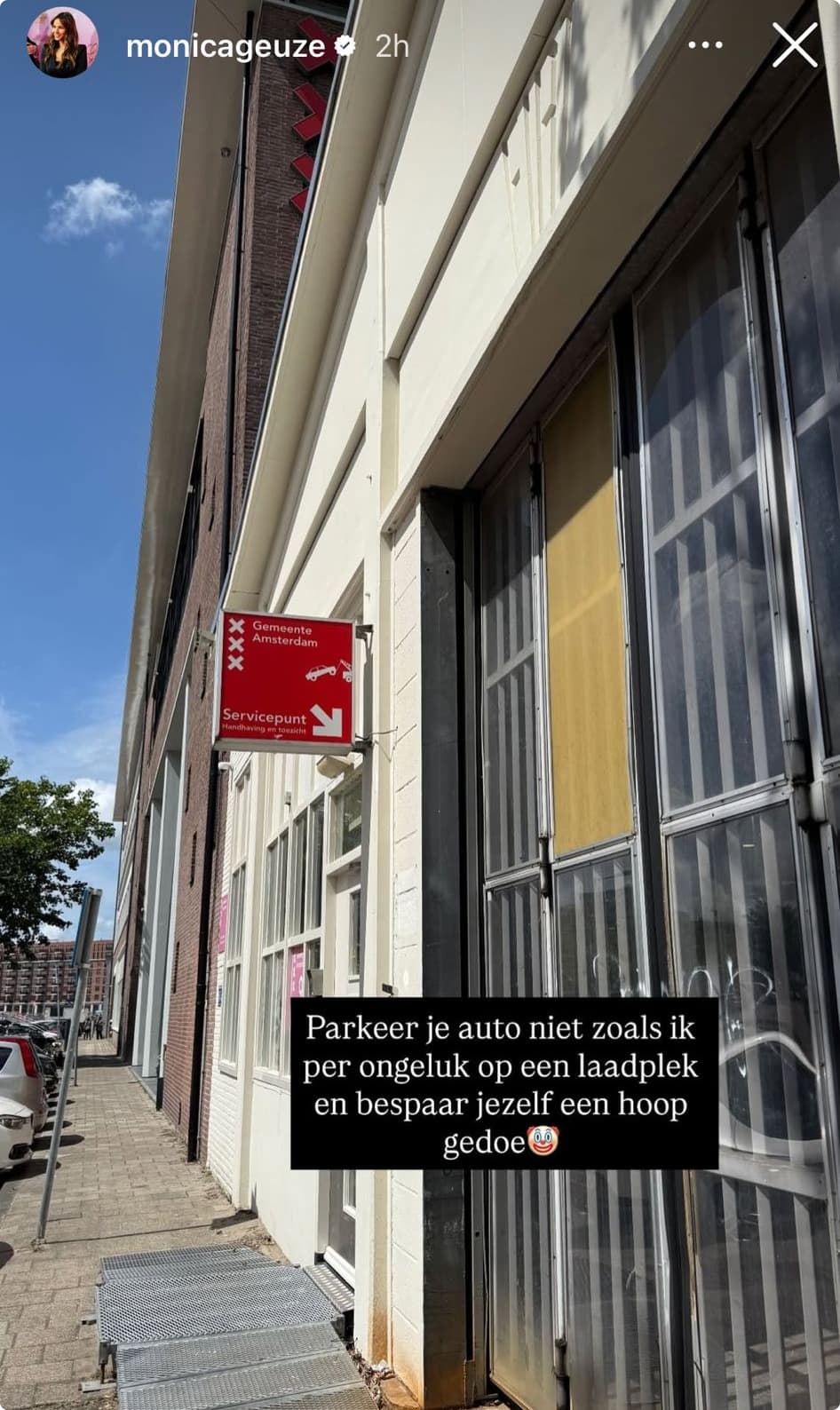 Bron: Instagram Monica Geuze