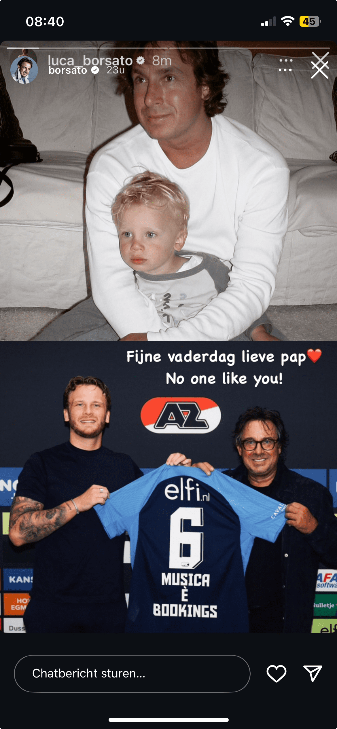 Bron: Instagram verhaal Marco Borsato.