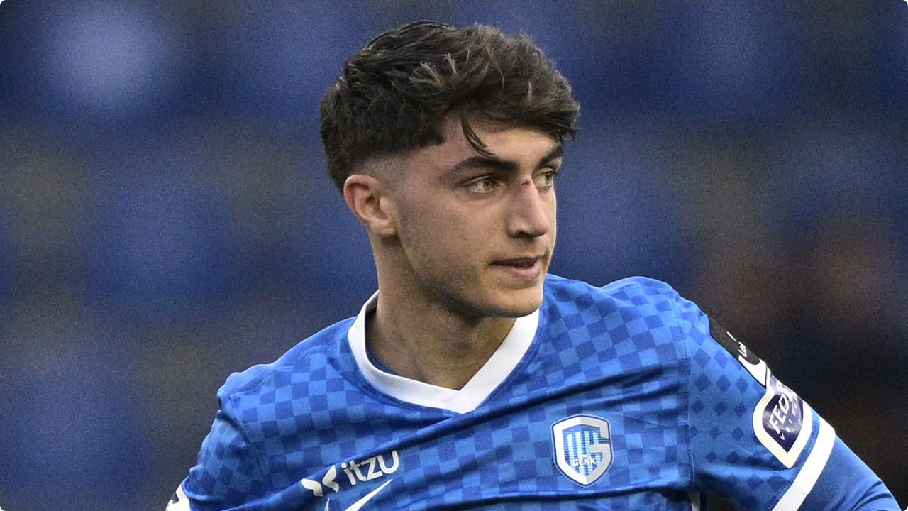 KRC Genk-speler Luca Oyen