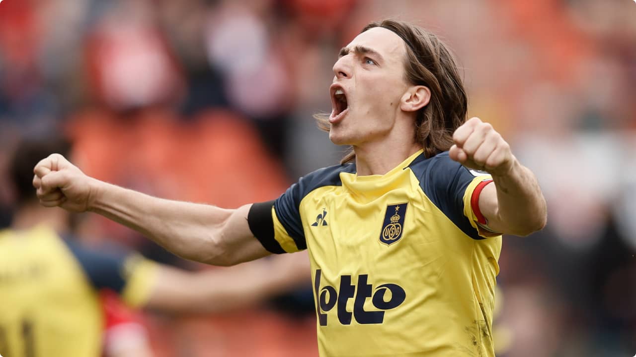Union Sint-Gillis-speler Casper Nielsen