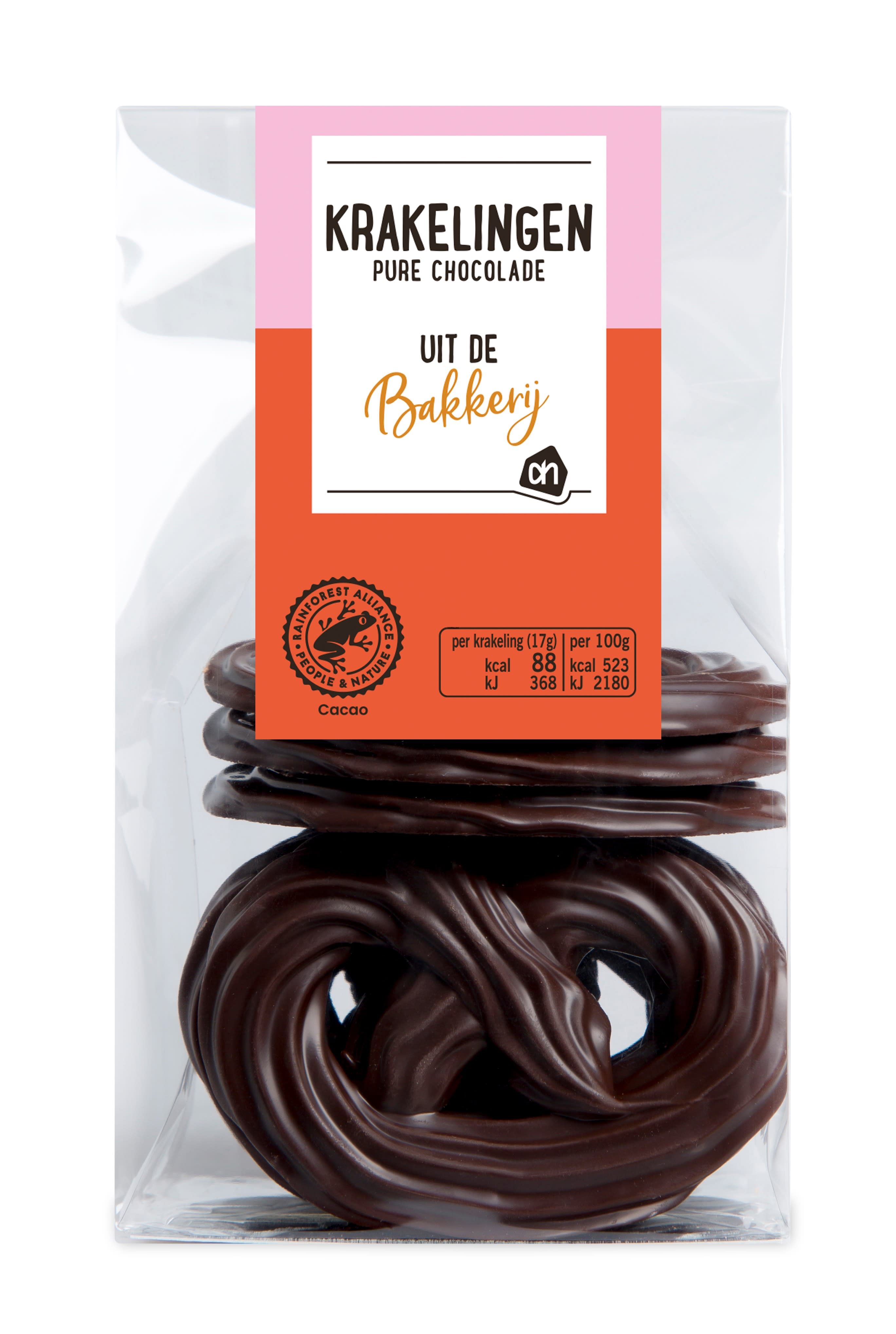 Het gaat om de AH Krakelingen puur. Foto: Albert Heijn.