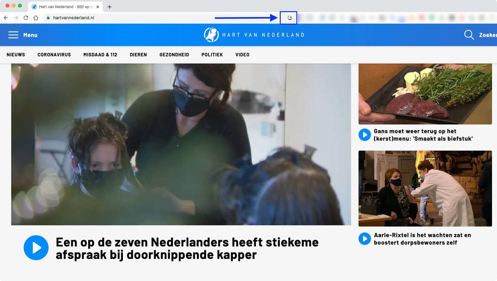 Hart van Nederland-app installeren op je computer