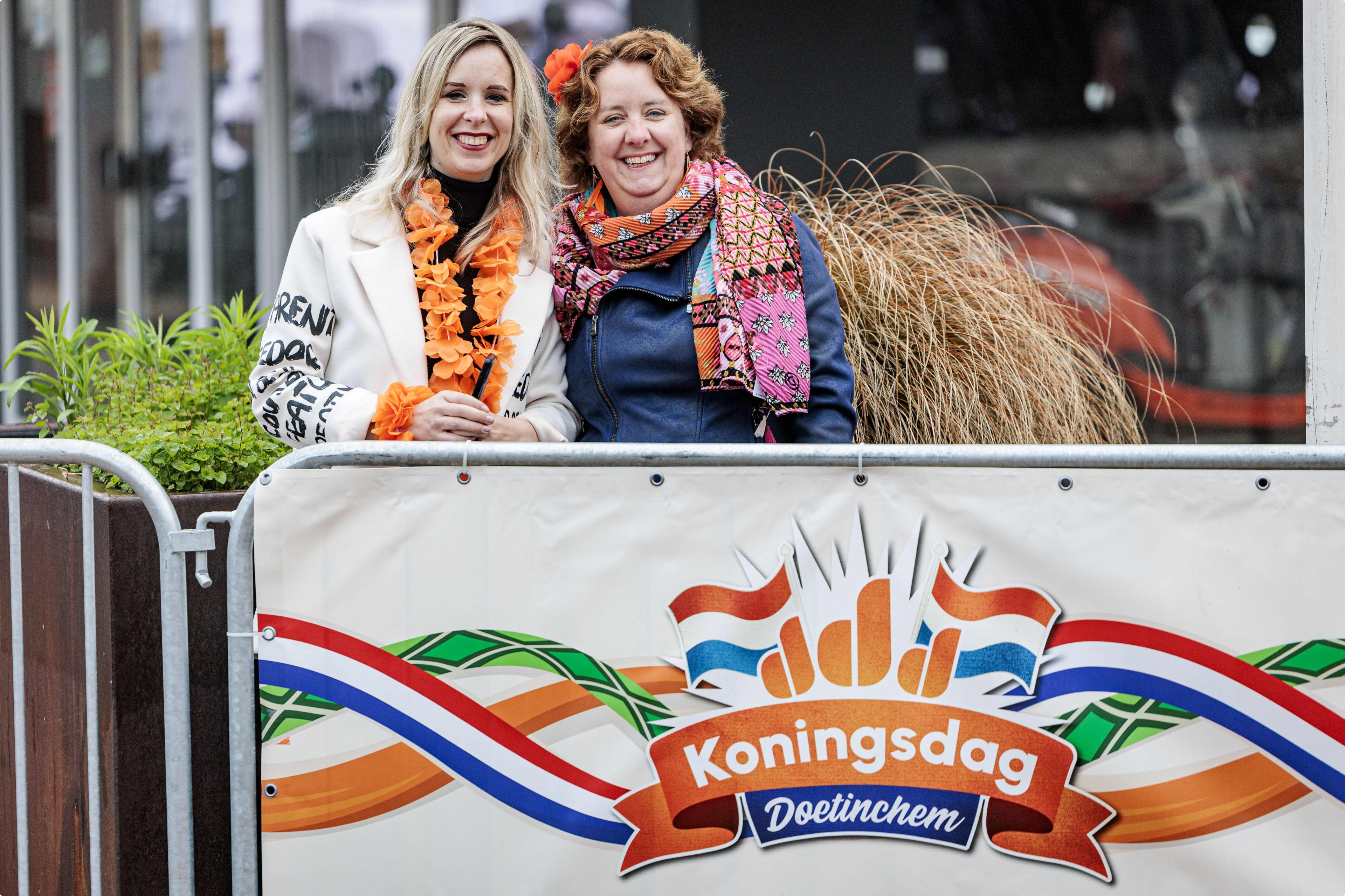 Eerste Oranjefans in Doetinchem, beeld: ANP