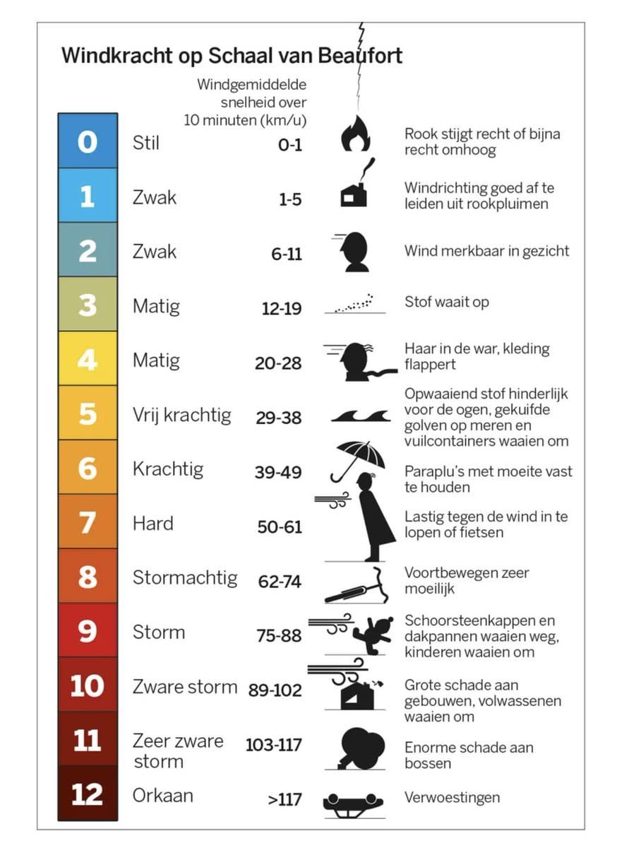 Windkracht storm