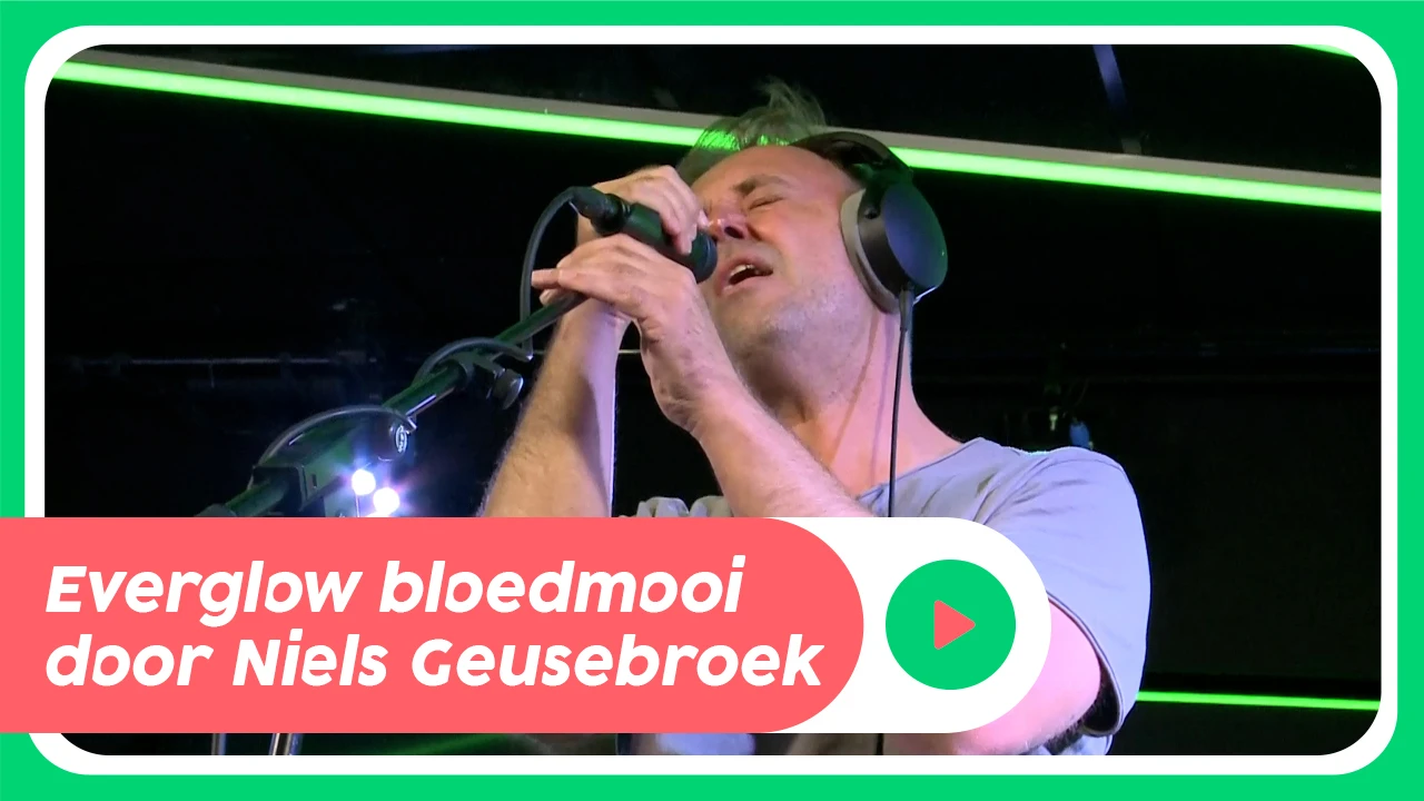 Niels Geusebroek - Everglow (Coldplay cover) live @ Ekdom in de Morgen