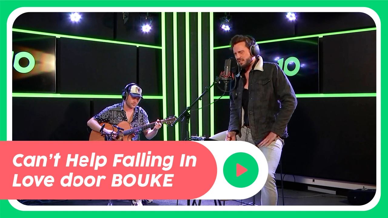 Bouke - Can't Help Falling In Love (Elvis cover) live @ Ekdom in de Morgen