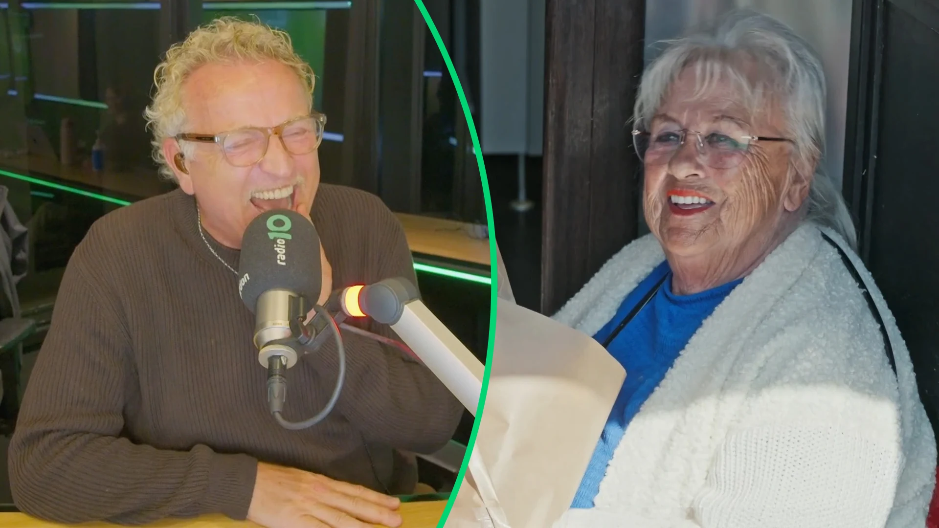 Oh Oh Den Haag-toiletjuf Joke gaat los bij Gordon & Froukje