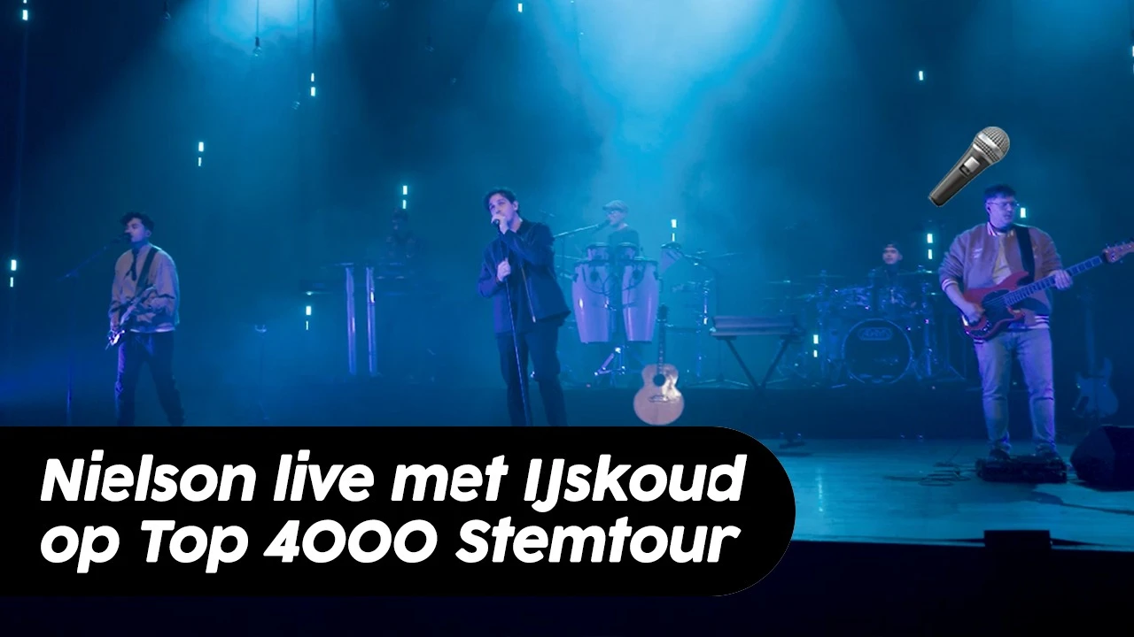 Nielson - IJskoud live @ Top 4000 Stemtour