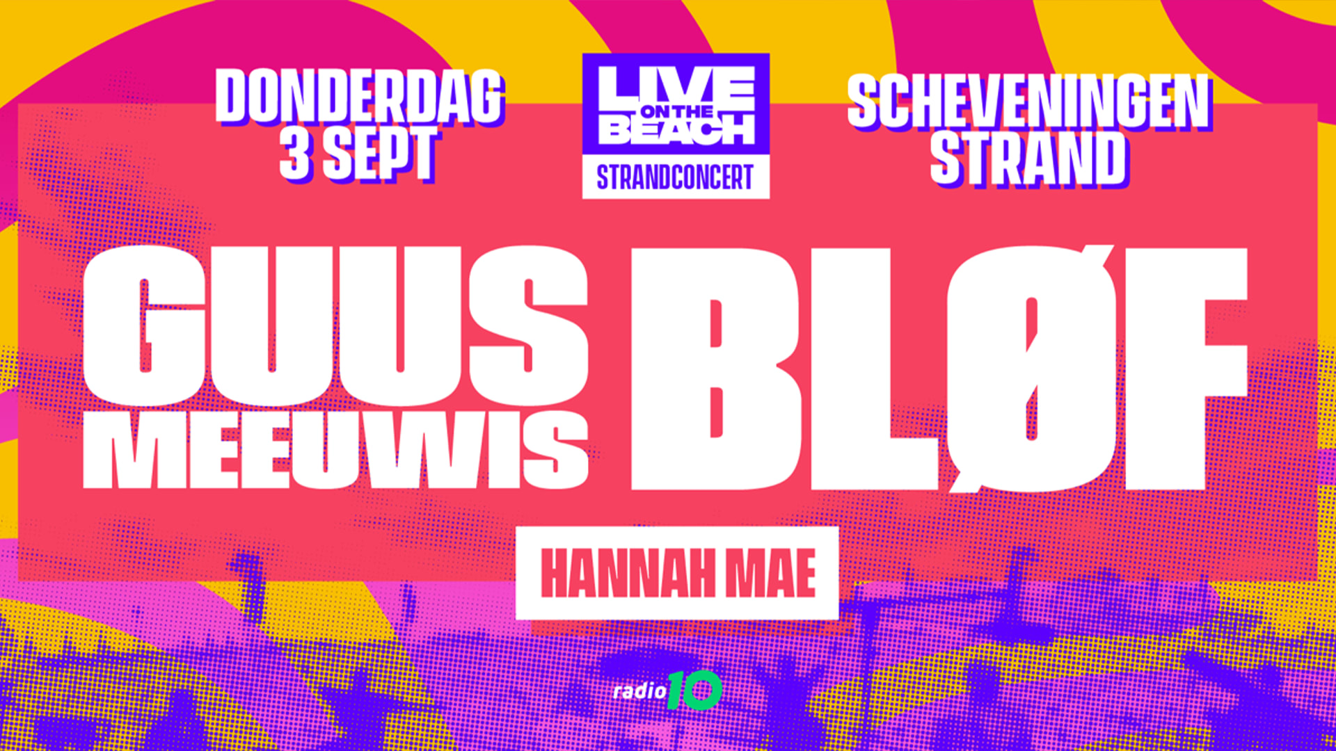 Win tickets voor LIVE on the BEACH met BLØF en Guus Meeuwis!