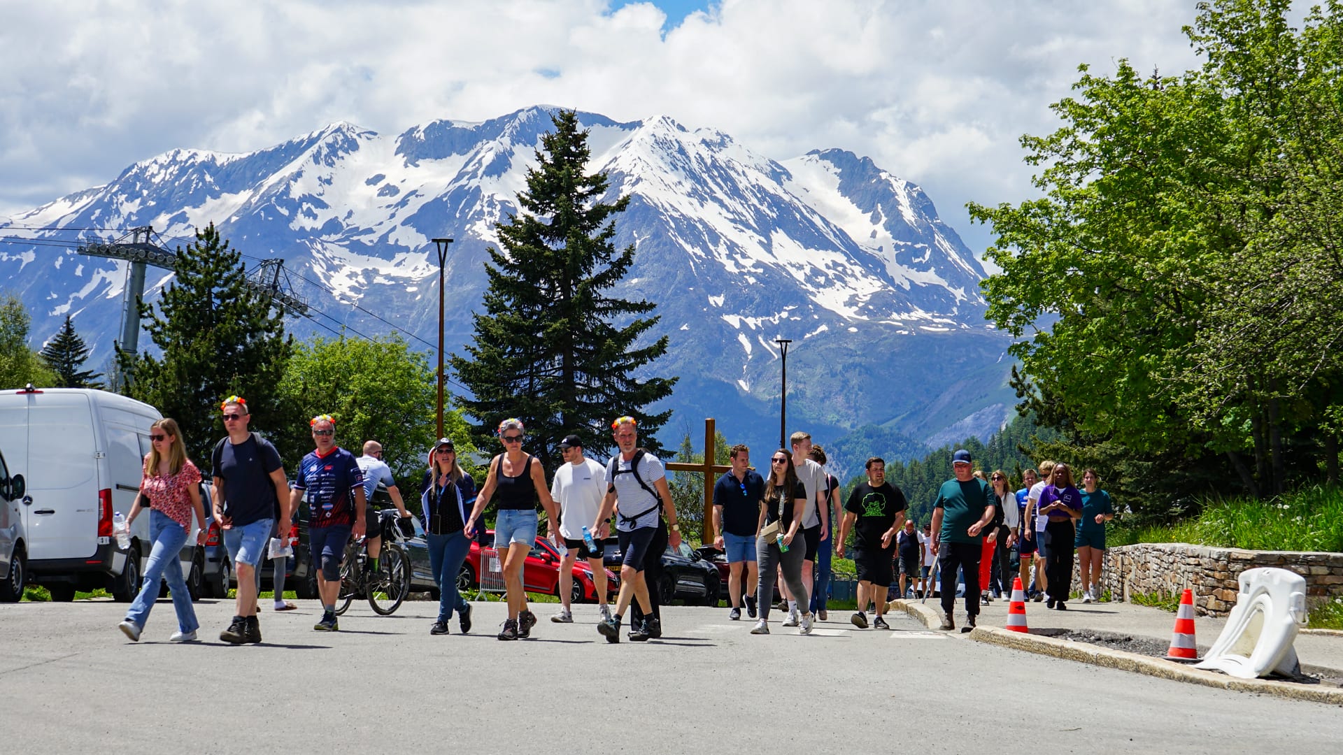 Radio 10 live bij de Alpe d'HuZes