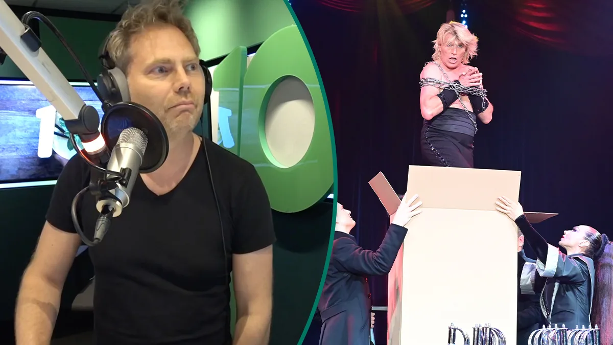 Hans Klok over ongeluk met zwaard: 'Er stonden vijf politiewagens klaar'