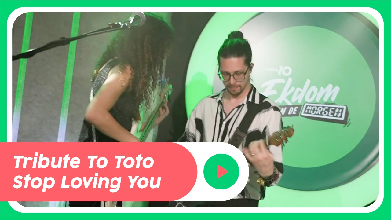 Tribute To Toto - Stop Loving You (Toto cover) live @ Radio 10