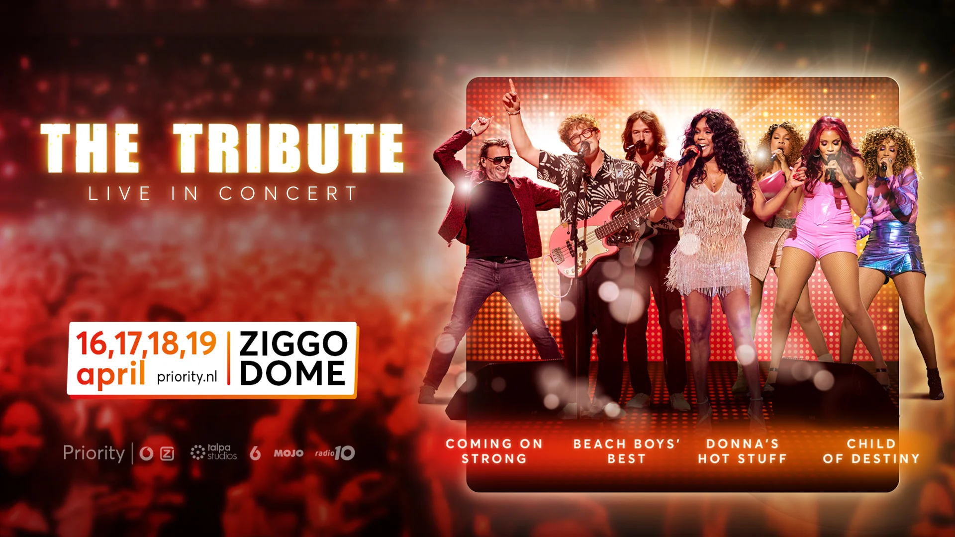 Win tickets van 10 voor The Tribute - Live in Concert!