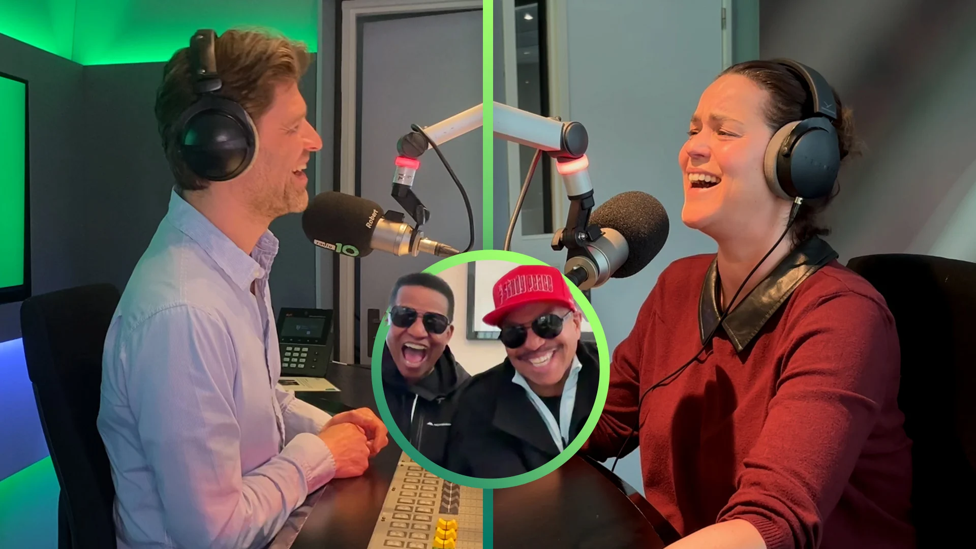 Robert en Kim bellen met The Jacksons over nieuwe film Michael