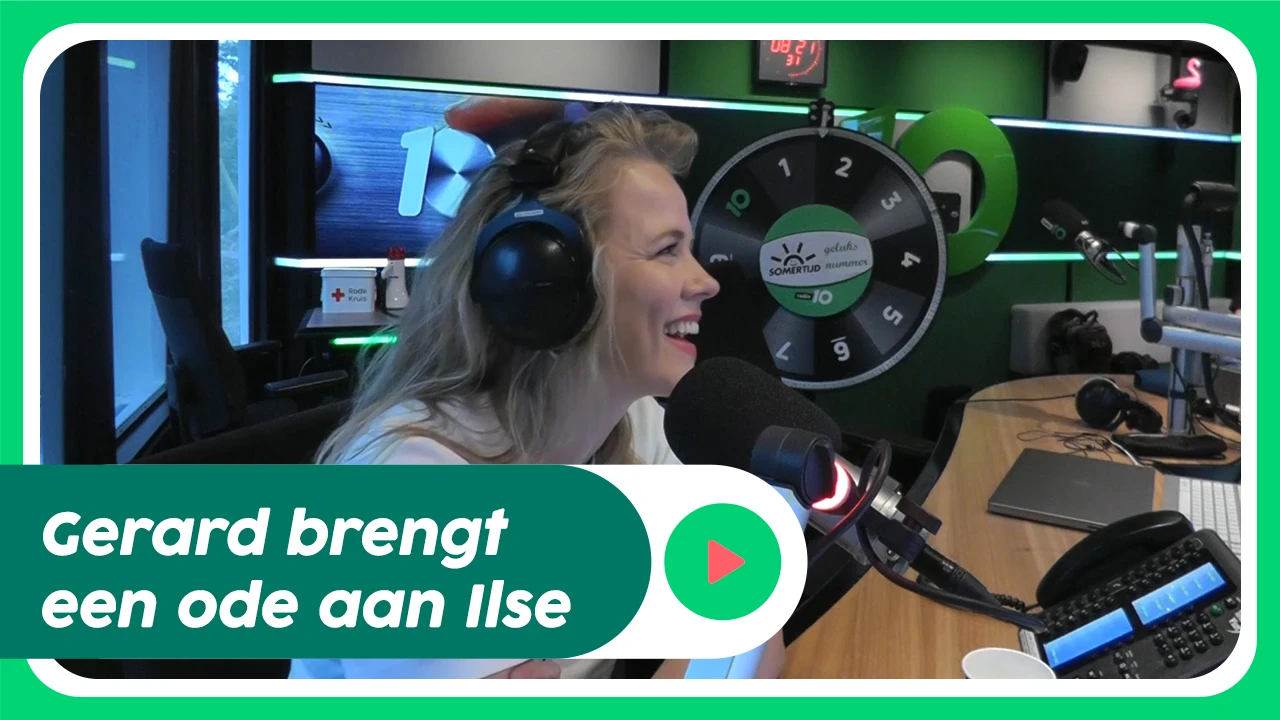 Gerard brengt een ode aan Ilse DeLange