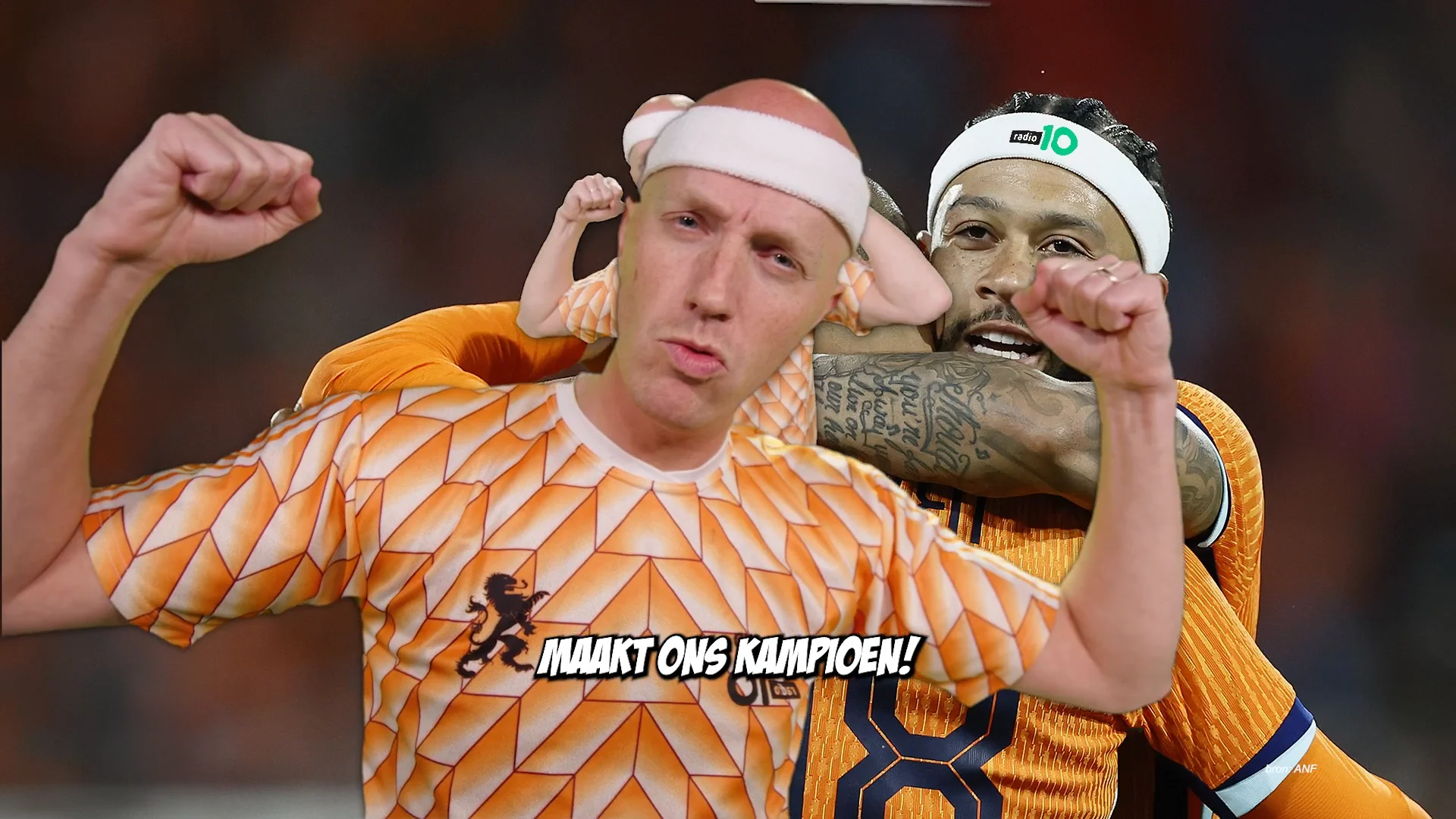 EK-hit Haarband van De Radio 10 Ochtendshow met Lex Gaarthuis