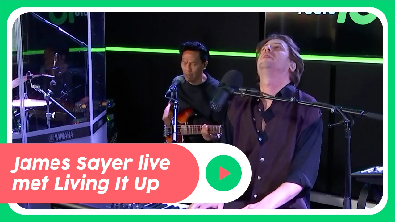 James Sayer - Living It Up live @ Ekdom in de Morgen