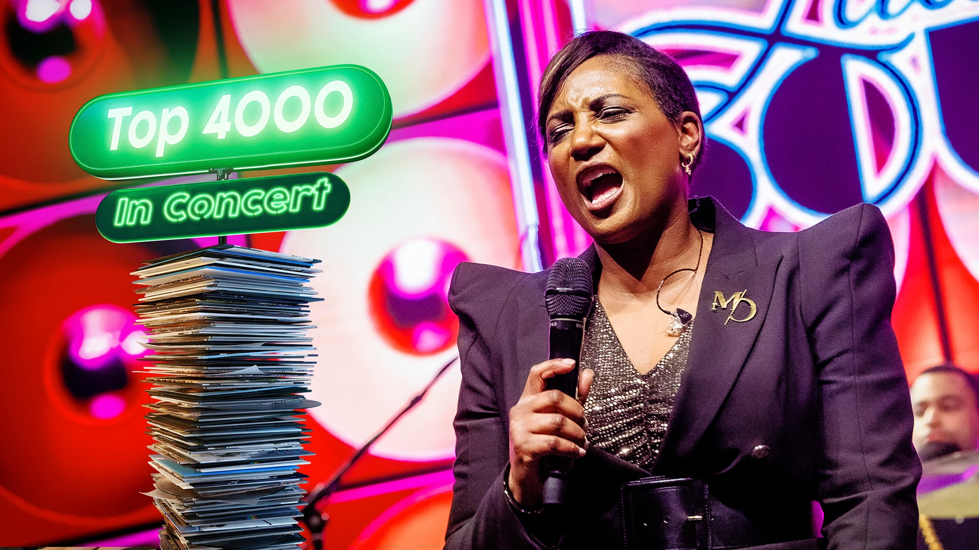 Edsilia Rombley zorgt voor soul tijdens Top 4000 in Concert