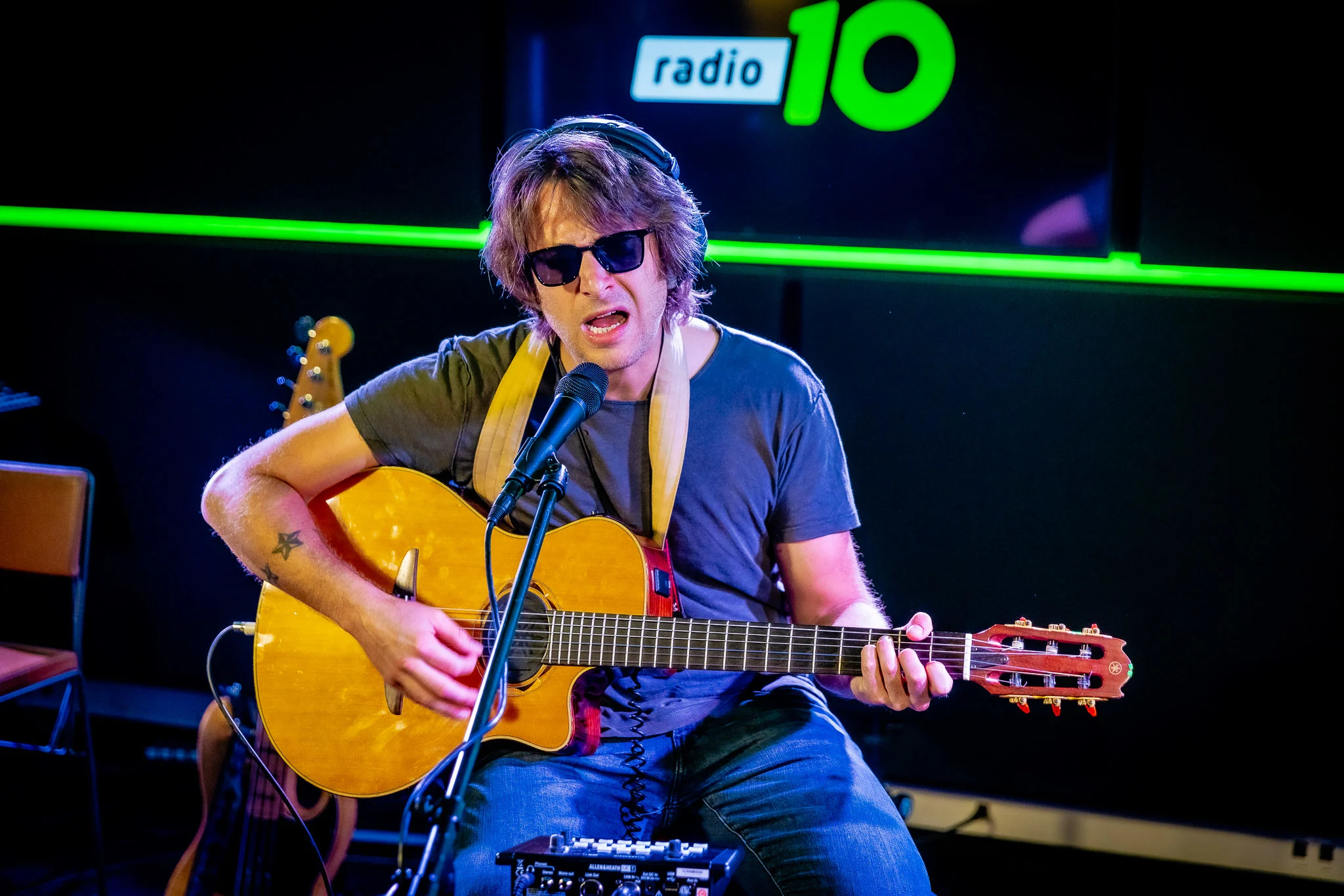 Paolo Nutini op de bühne bij Ekdom in de Morgen