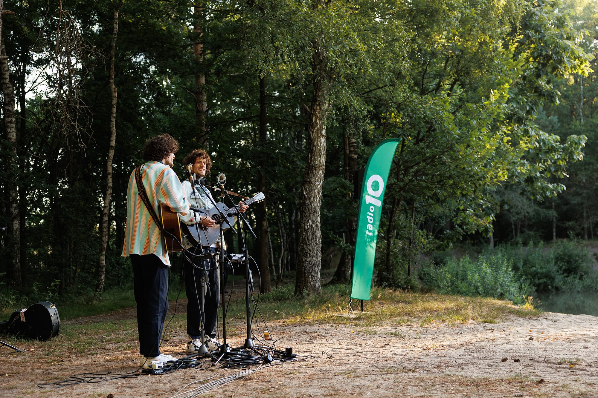 Tangarine live op de camping bij Ekdom in de Morgen