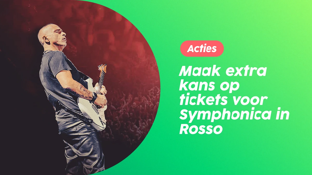 Maak extra kans op tickets voor Symphonica in Rosso: schrijf je in voor de nieuwsbrief!