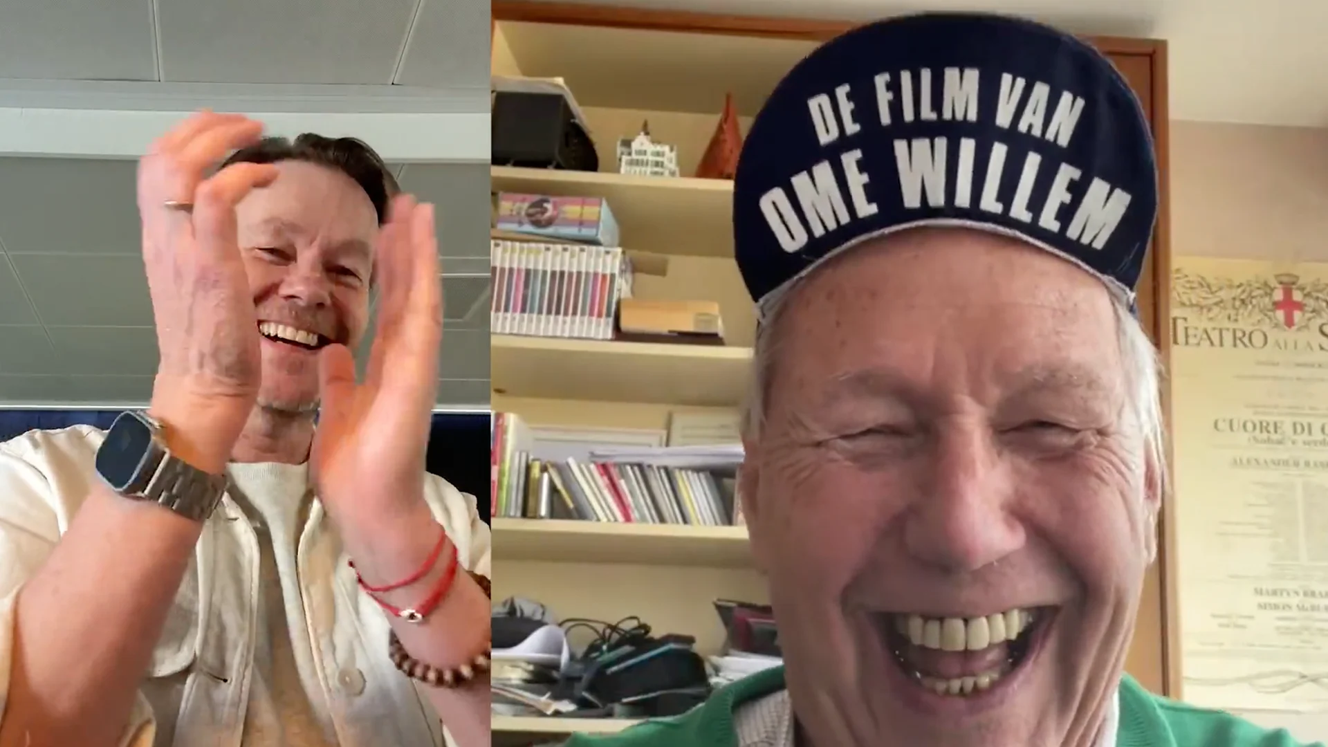 Joepie de poepie! Gijs Staverman heeft een nieuw petje geregeld voor Ome Willem