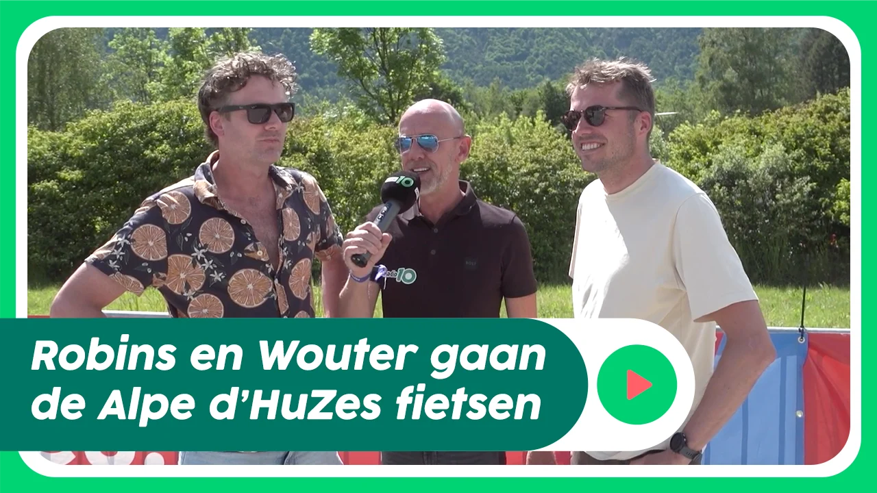 Belofte maakt schuld: Robin en Wouter fietsen de Alpe d'HuZes!