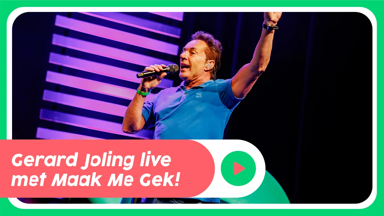 Gerard Joling live met Maak Me Gek