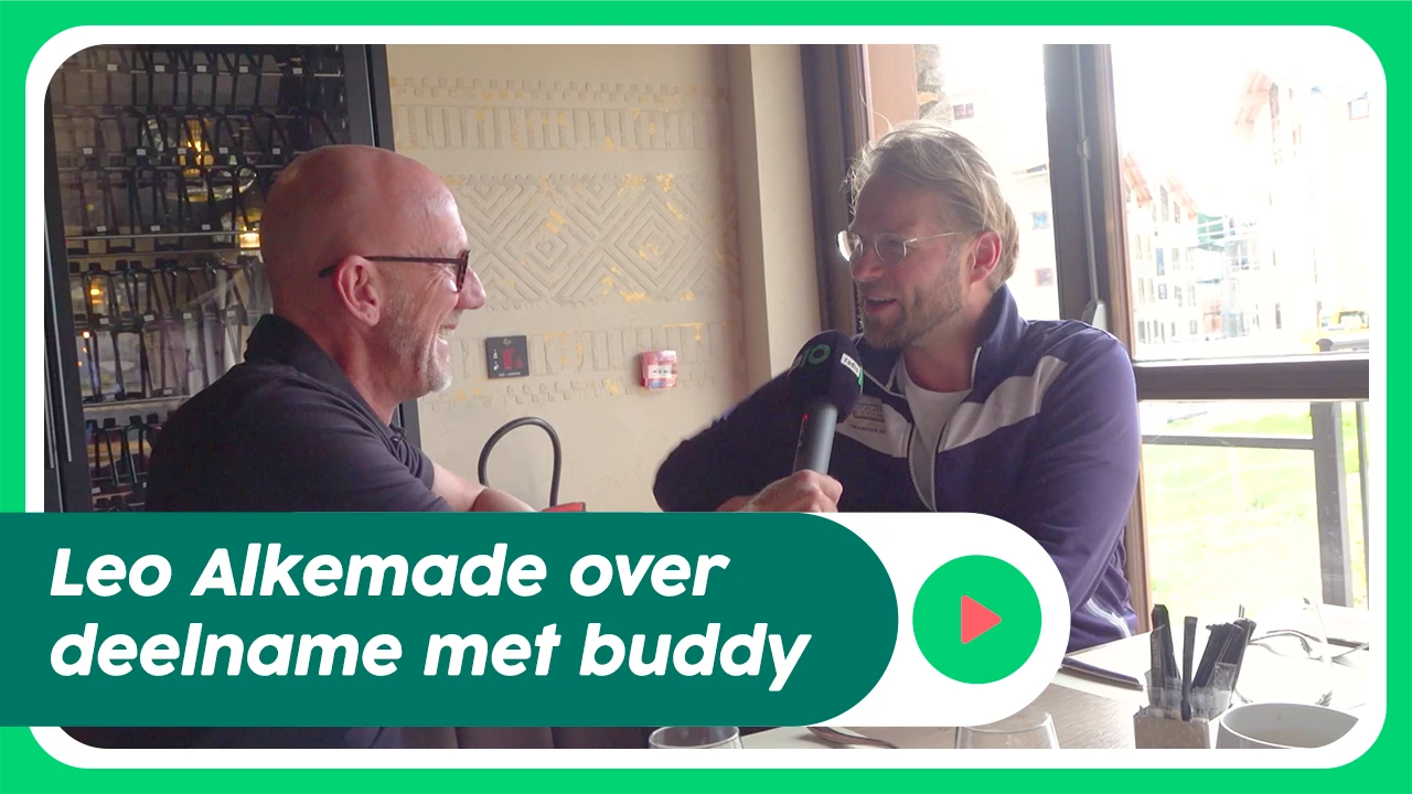 Leo Alkemade vertelt over zijn deelname aan Alpe d'Huzes samen met zijn buddy